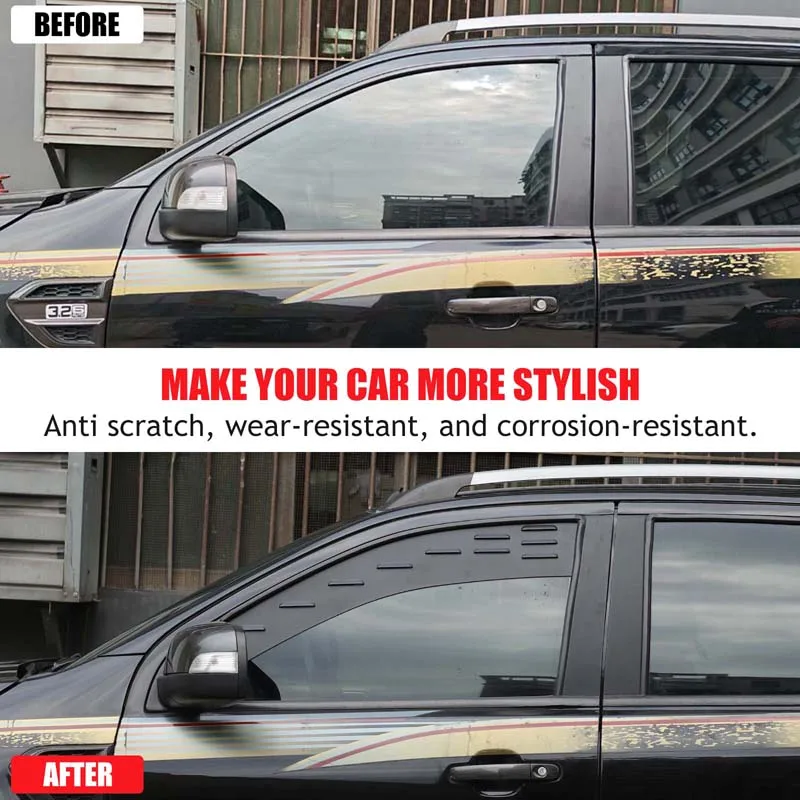 

Для Ford Ranger 2015-2022 алюминиевый сплав, автомобильные двери, окна, вентиляционное отверстие, жалюзи, вентиляционная решетка, автомобильные аксессуары