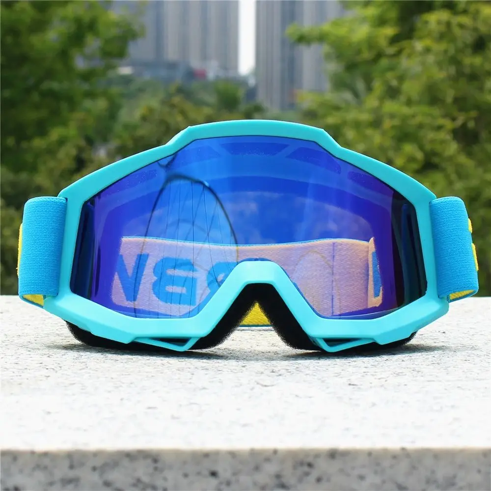 Motocross Glasses Night Vision Motorcycle Glasses Dust Proof Anti-UV Helmet Goggles Newest Anti-UV 400 Cycling Glasses Motocross