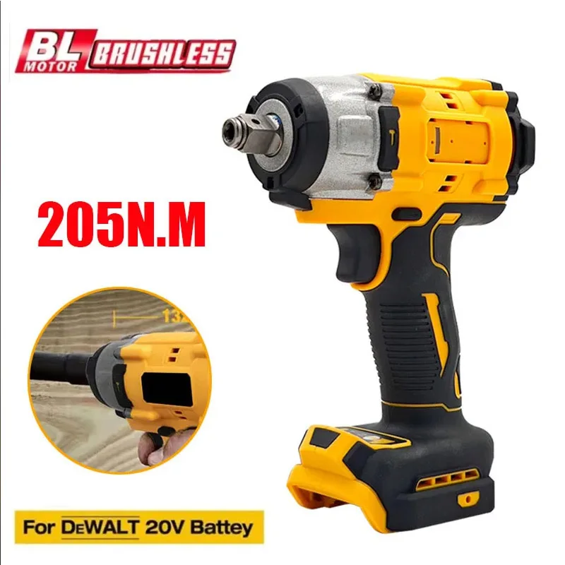 Electric Goddess Brushless Impact Electric Driver Electric Screwdriver Driver High Torque Tools for Dewalt 20V Battery