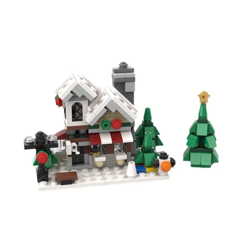 Negozio di architettura Street View House Micro castle Building Blocks Kit Girls Shop Bricks modello classico per regalo bambini giocattolo per bambini