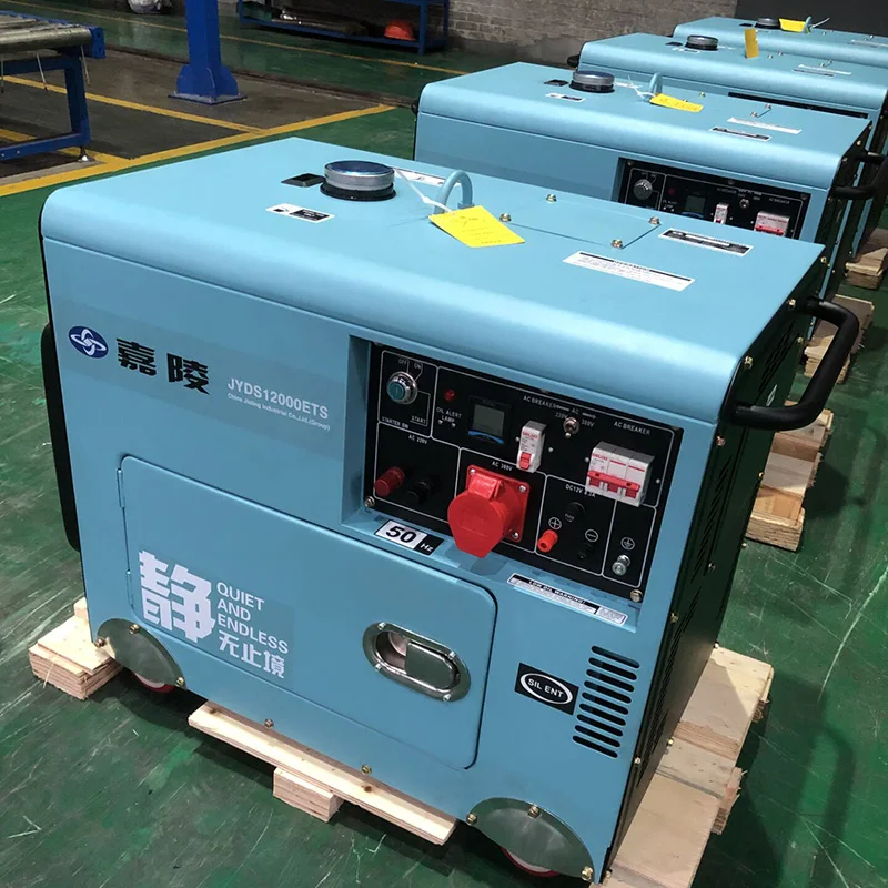 Fast Delivery Portable Diesel Generator 5kva to 10kva Single & Three Phase Silent 5kw to 20kw Rated Power
