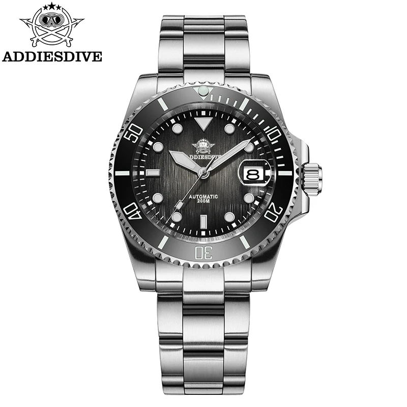 

ADDIESDIVE 41MM Watch For Men BGW9 Super Luminous NH35A Sapphire Glass 200M Waterproof Reloj Hombre Automatic Mechanical Watches