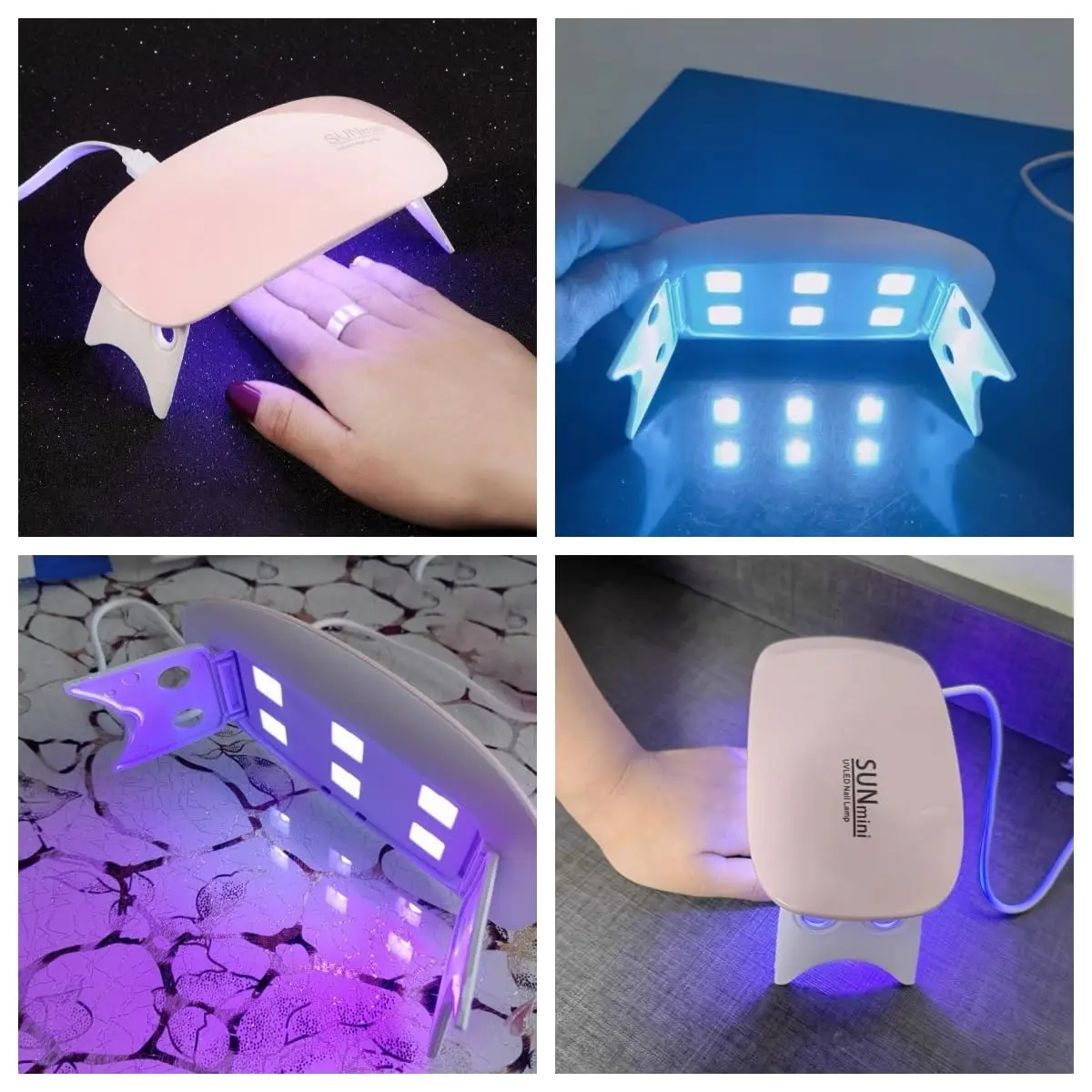 LINMANDA LED โคมไฟเล็บสําหรับเจล Mini UV Light สําหรับเล็บแบบพกพา LED โคมไฟเล็บเครื่องเป่าเล็บเจลโคมไฟสําหรับผู้หญิงและสาวเล็บ