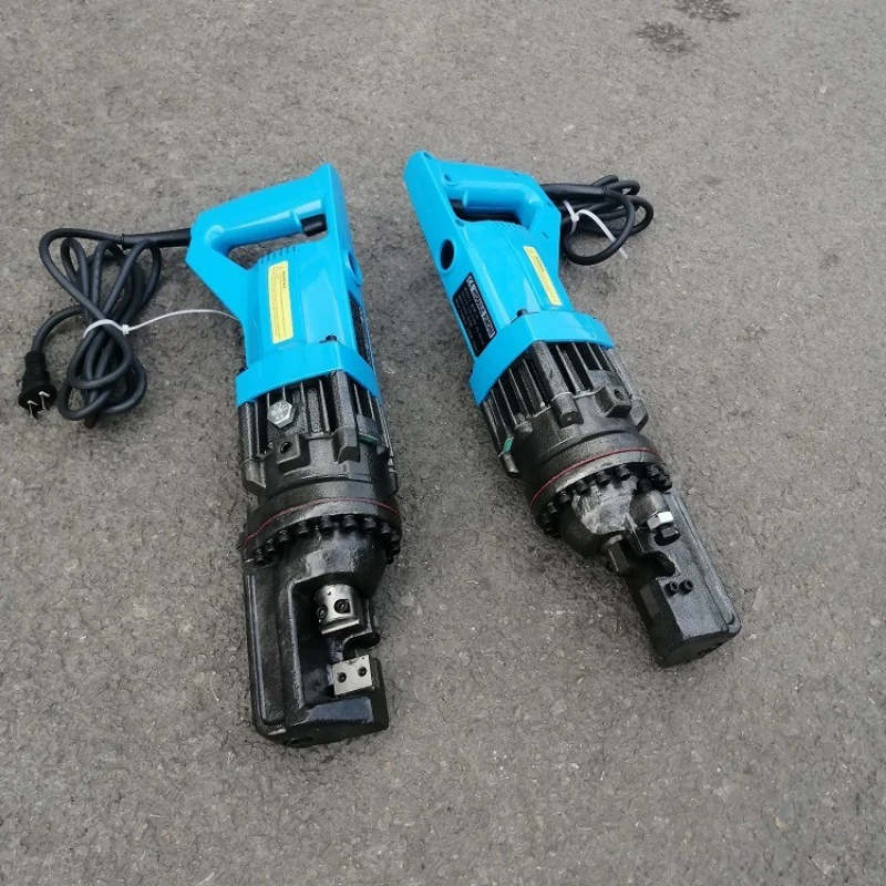 

Small hand-held steel bar cutting machine, wire cutters to cut bars, hydraulic bar pliers, electric bar