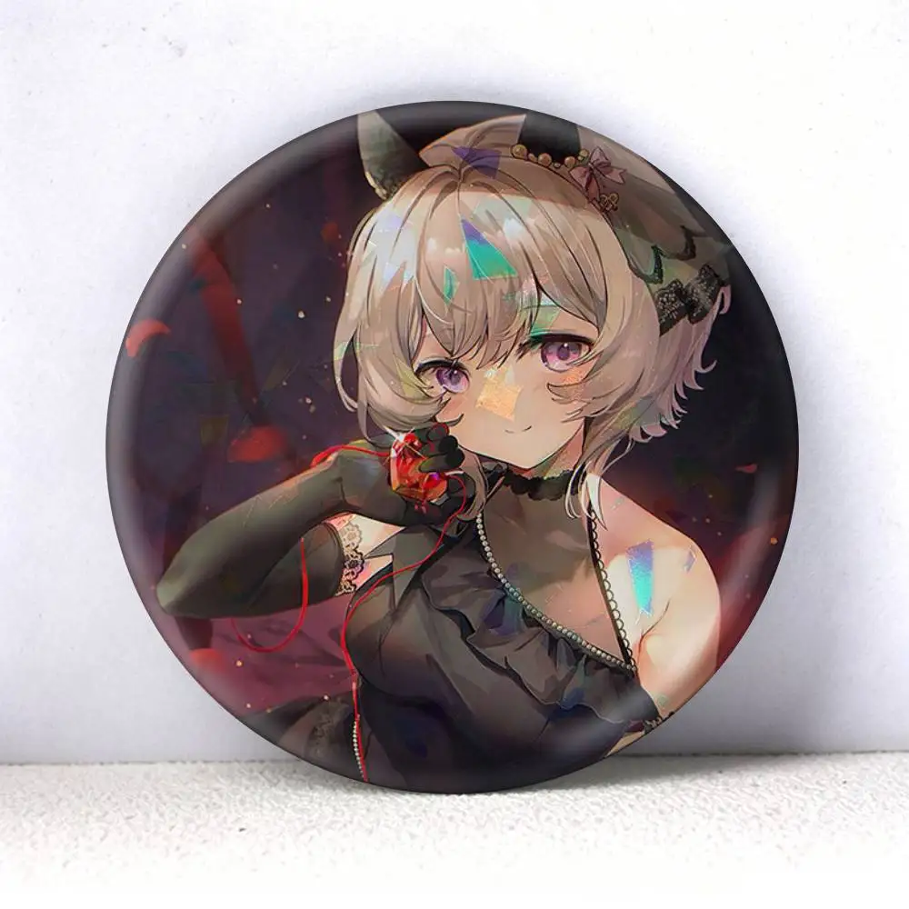 curren chan Umamusume Pretty Derby UMA   75mm 44mm 25mm Brooch Backpack Hat Pins Accessories Toys Badge