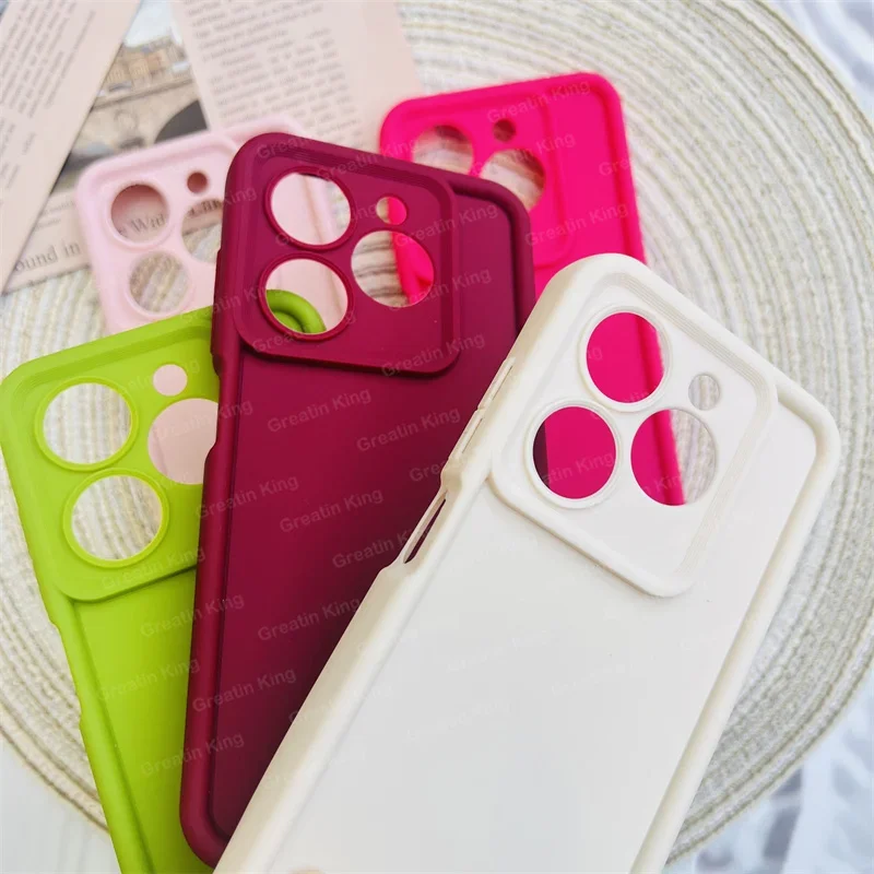 Soft TPU Silicone Case For Tecno Spark Go 2024 BG6 / POP 8