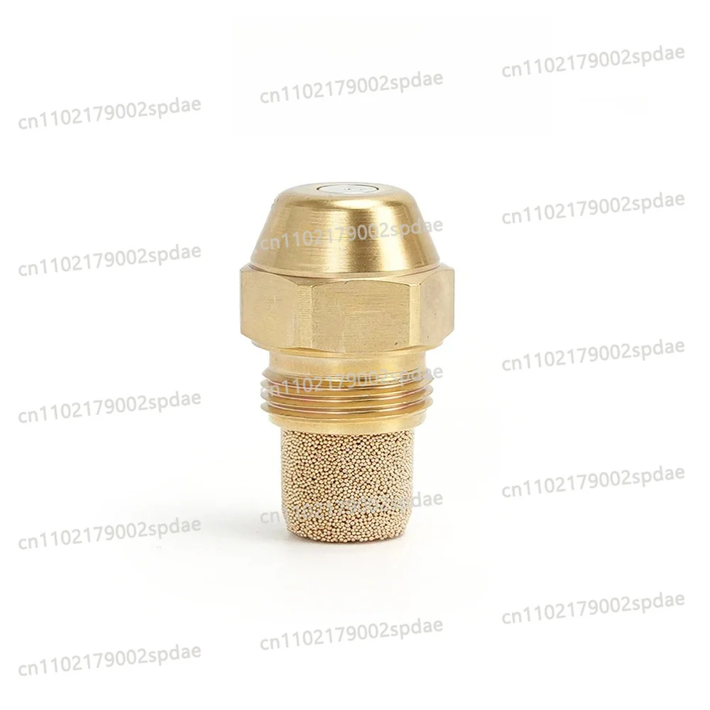 Brass Diesel Oil Burner Nozzle 60 Degree Boiler Fuel Injection Replacement Nozzle For Waste Oil Burning Equipment