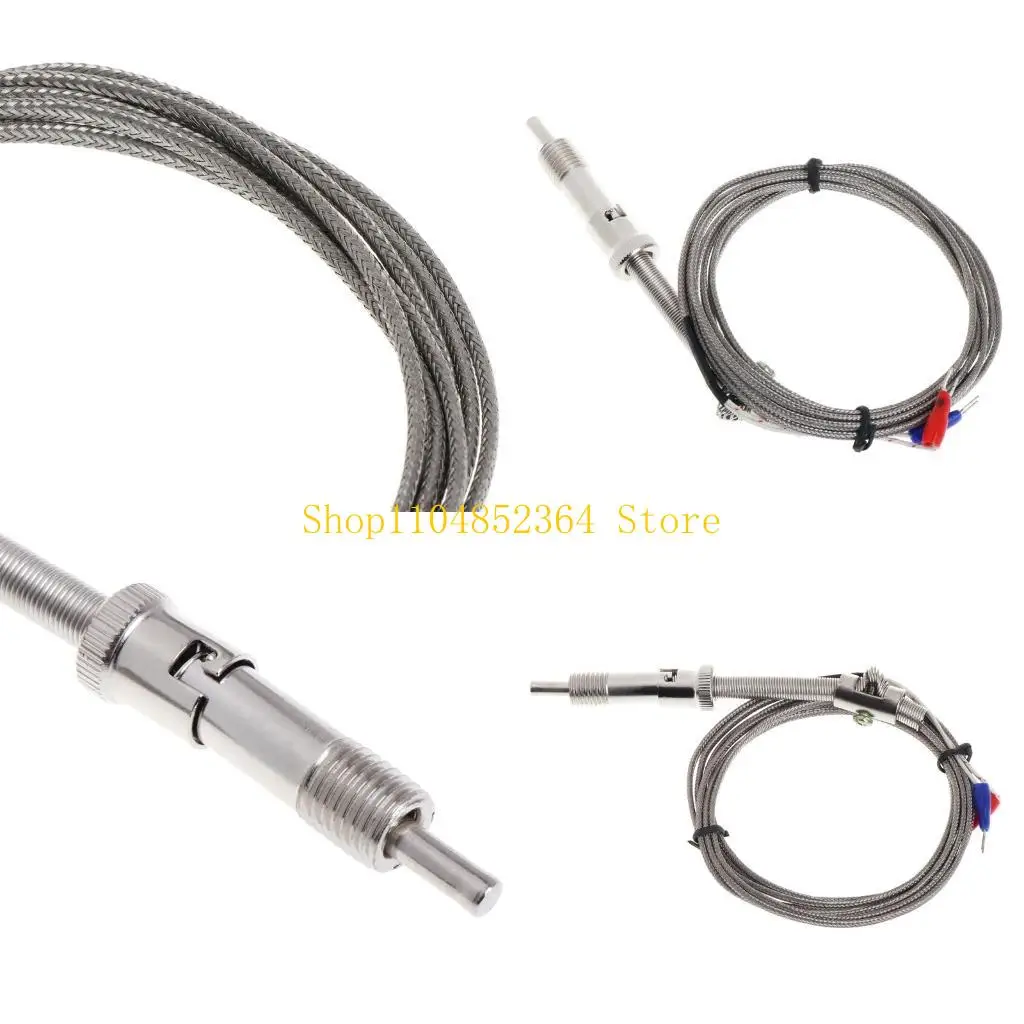 

652F K Type Thermocouple Temperature Compression Spring with 2m Cable