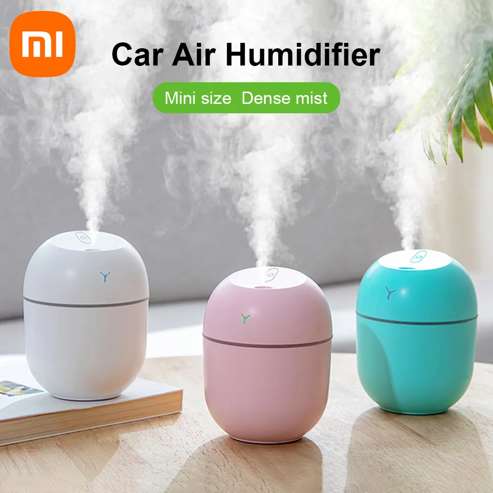 Xiaomi Usb Draagbare Luchtbevochtiger Grote Capaciteit Aromatherapie Diffuser Auto Thuis Hydraterende Etherische Olie Verstuiver Cadeau 420Ml