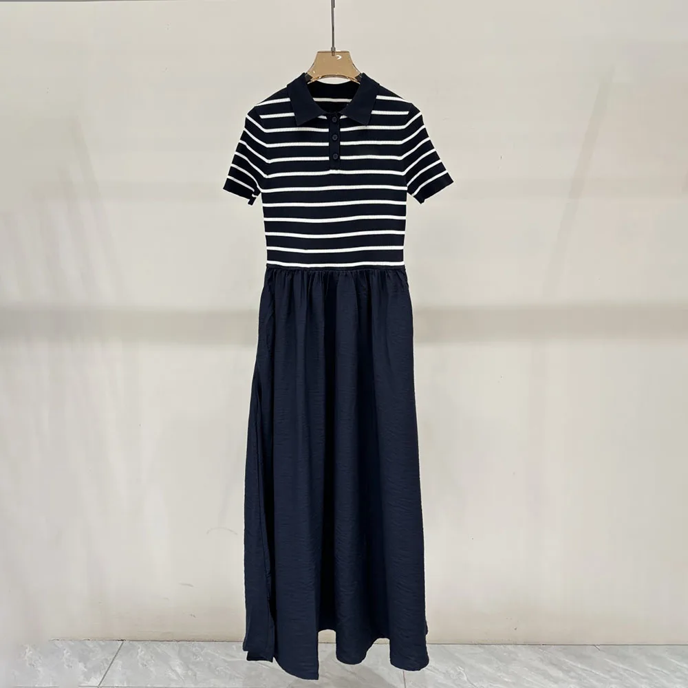 

High-quality 2026 new women's striped dress, a casual, fashionable and comfortable summer dress xy2651450