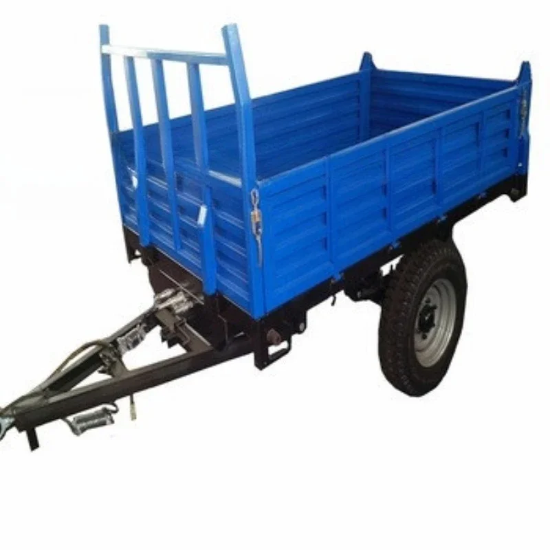 Semi-trailer bucket, hydraulic rear dump semi-trailer, box board trailer