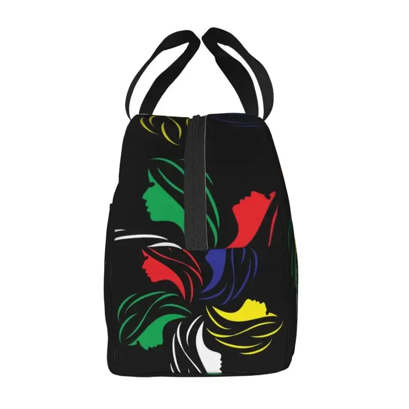 Custom OES Order Of The Eastern Star Thermal Insulated Lunch Bags Woman Portable Lunch Container for Work School Travel Food Box