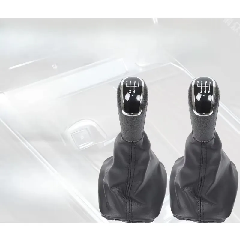 

Lyr for Leather Boot for Skoda Fabia MK1 1999- 2008 Car-Styling 5 Speed Gear Stick Shift Knob