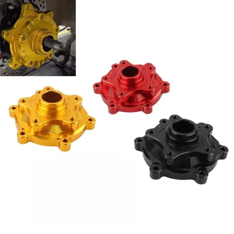 

Motorcycle Rear Wheel Brake Disc Hub Buffer Aluminum for Vespa Gts 300 GTS 300 2023 2024 2025 Modification Accessories Part