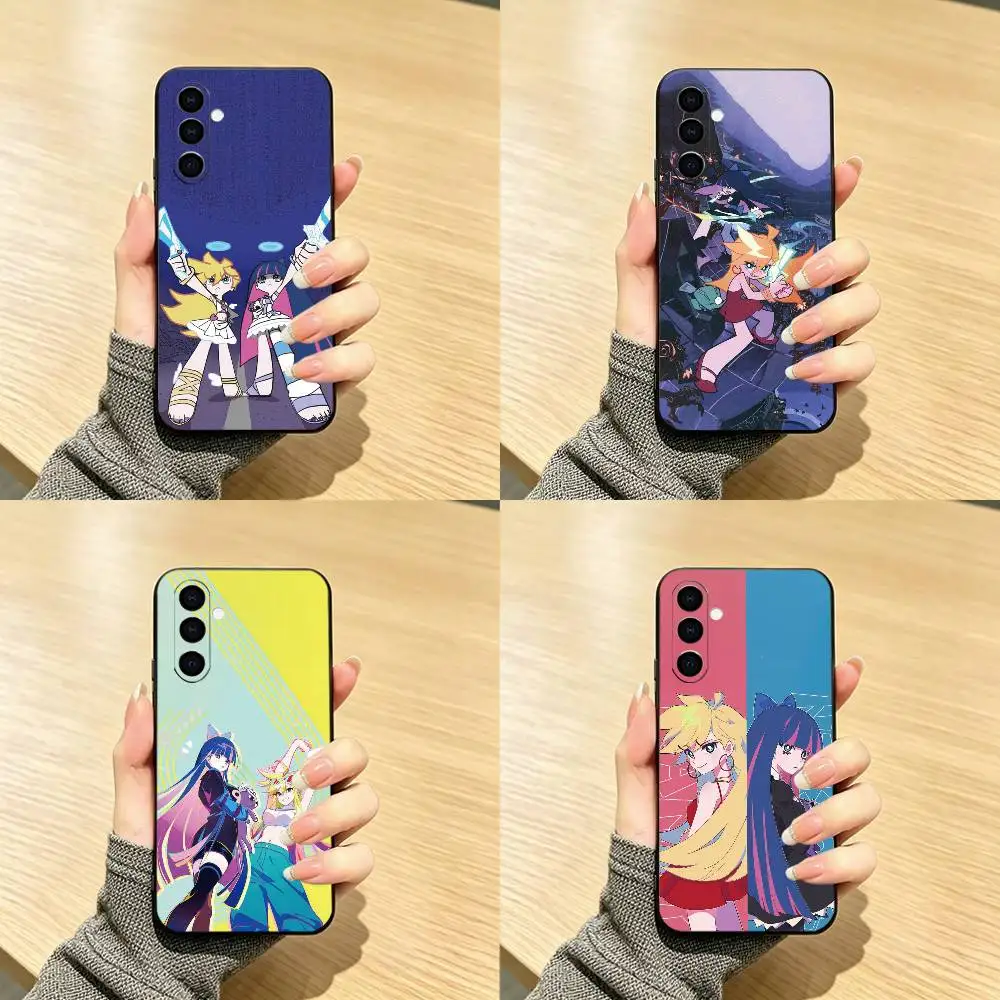 P-Panty Stocking with G-Garterbelt   Phone Case Black Silicone Soft For Samsung Galaxy A73,A72,A71,A70,A53,A52,A51