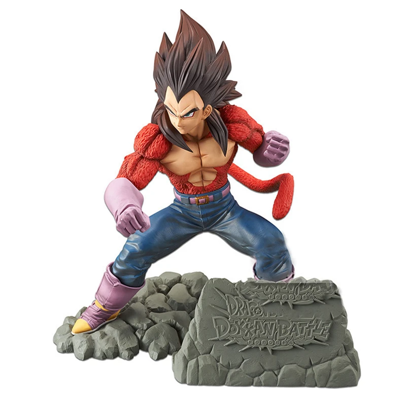 Figurines Dragon Ball Z pour enfants, Super Saisuperb, 4 modèles Vegeta Butter Toy, Vegeta ssj4, Anime Action Figure Collection, Cadeau d'anniversaire pour enfants