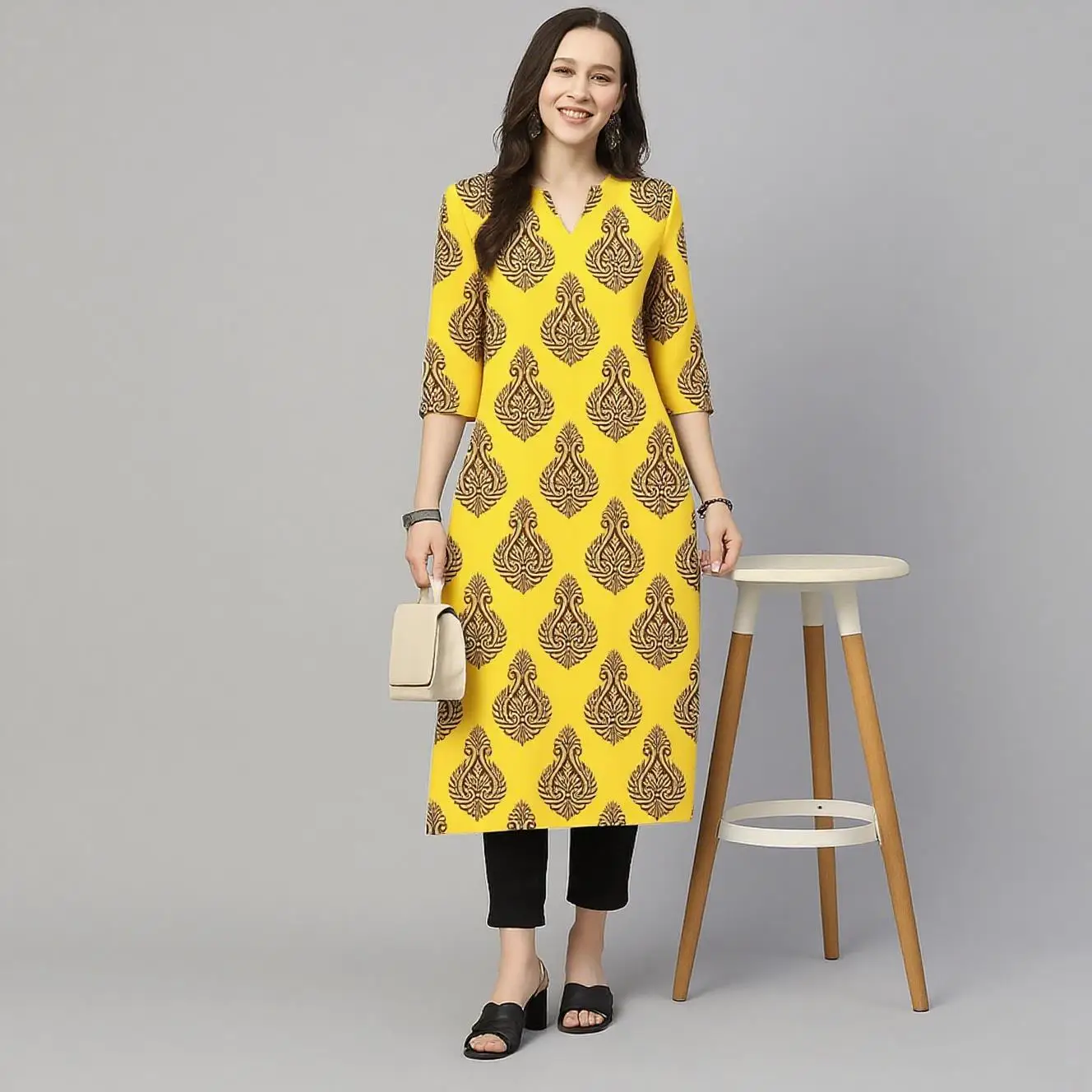 

Мусульманское 2026 Kurt женское модное и удобное платье с прямой трубкой, повседневное, с несколькими дизайнами, в исламском национальном стиле