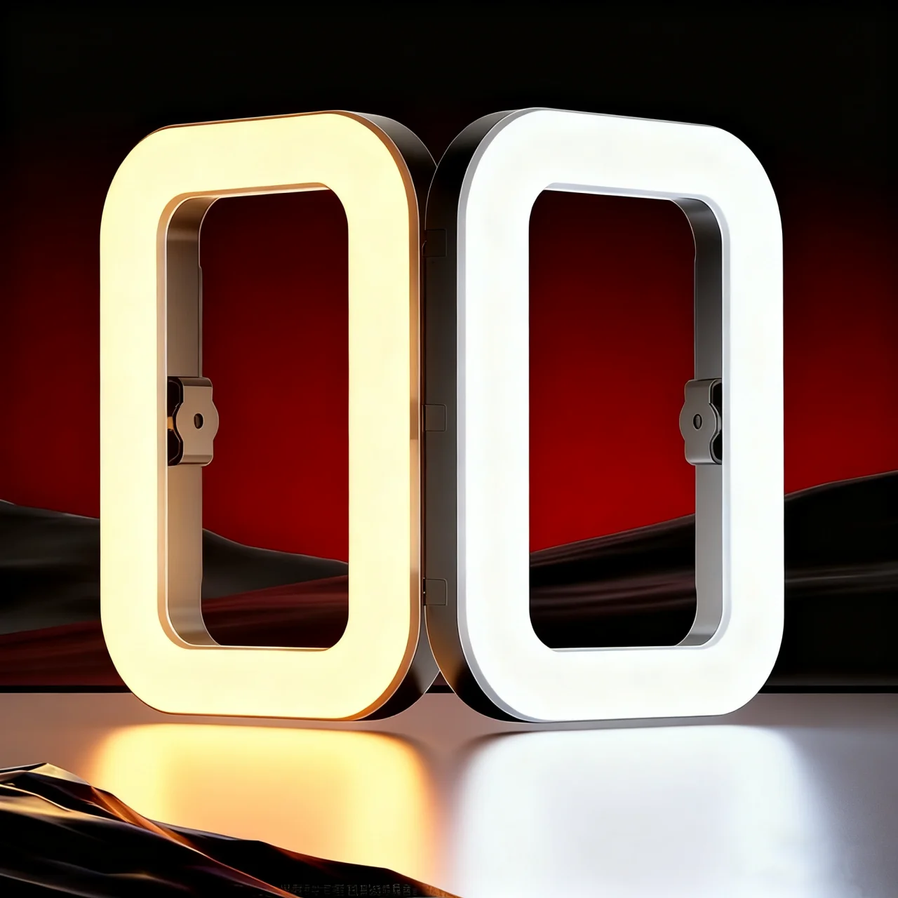 

Светодиодная квадратная лампа MEUYAG для селфи, фото- и видеосъемки, прямых трансляций, мобильная лампа с клипсой.