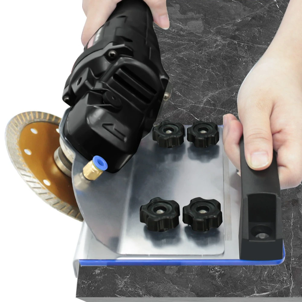 45도 챔퍼 절단 45 °   타일 절단용 각도 타일 챔퍼링 도구, 타일 세라믹 스톤용 앵글 그라인더 스탠드