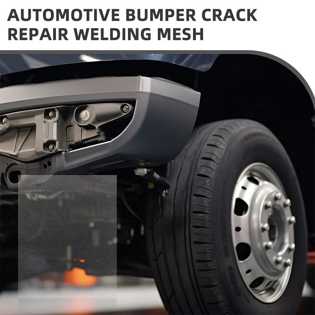 15 قطعة سيارة الوفير إصلاح شبكة الفولاذ المقاوم للصدأ شبكة لحام ثقب الشاشة التصحيح الوفير إصلاح صافي أدوات لحام البلاستيك