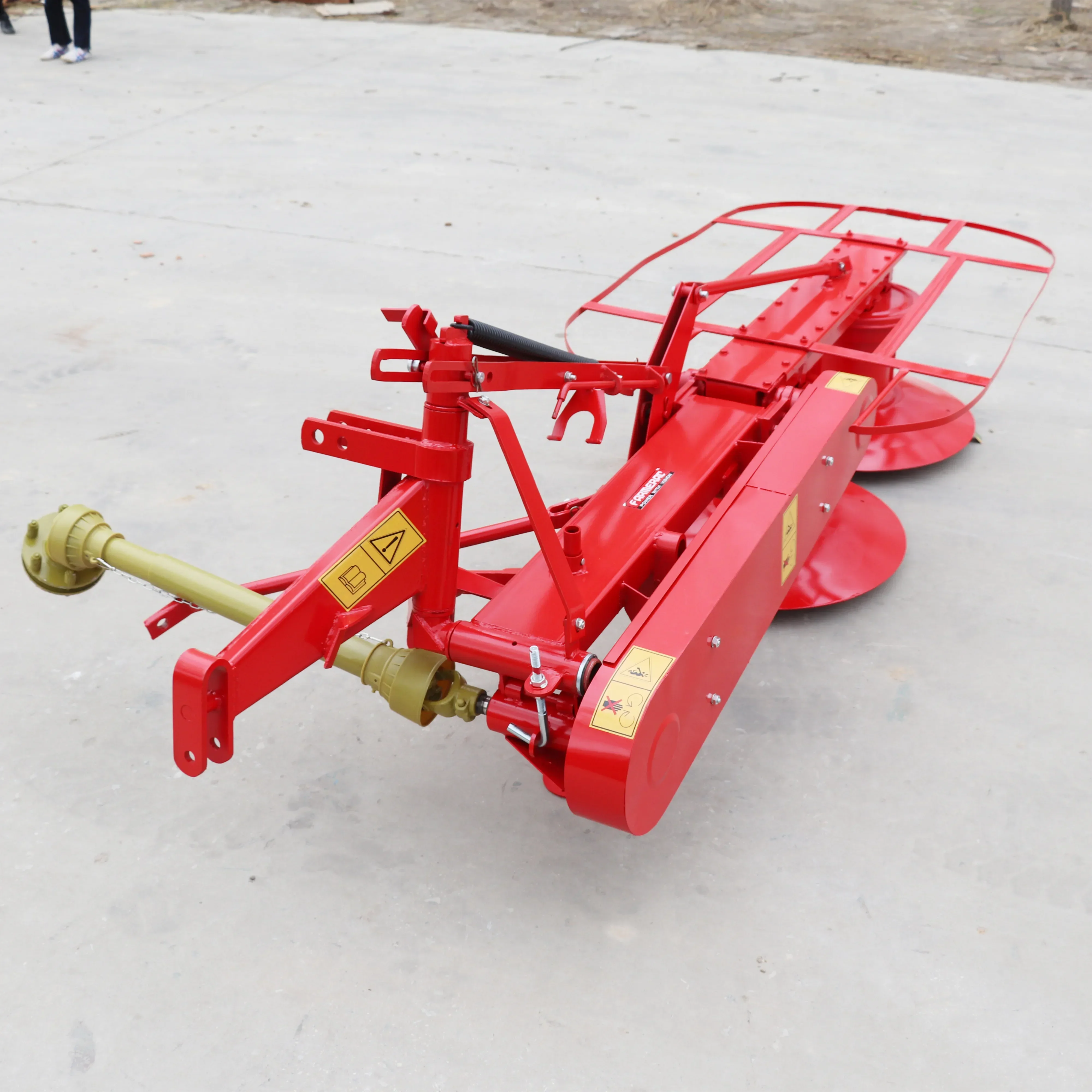 Ranch Double Disc Lawn Mower Ranch Cattle Mower Dry and Wet Straw Harvester