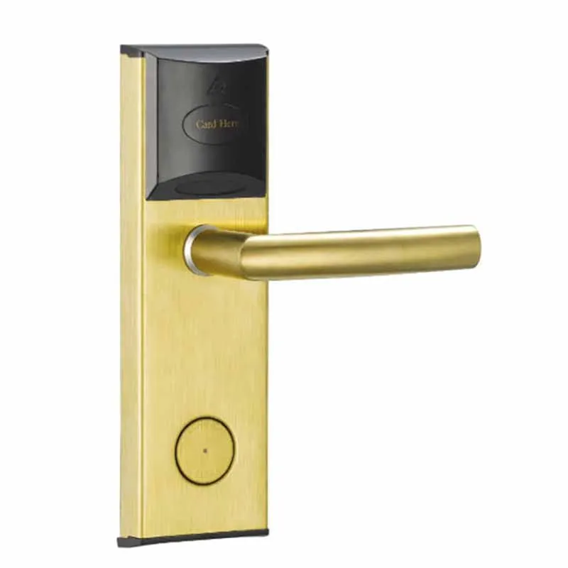 Blue-tooth APP Intelligent Hotel Lock with Key IC 13.56.Mhz Card Lock Villa Guesthouse Hotel Lock