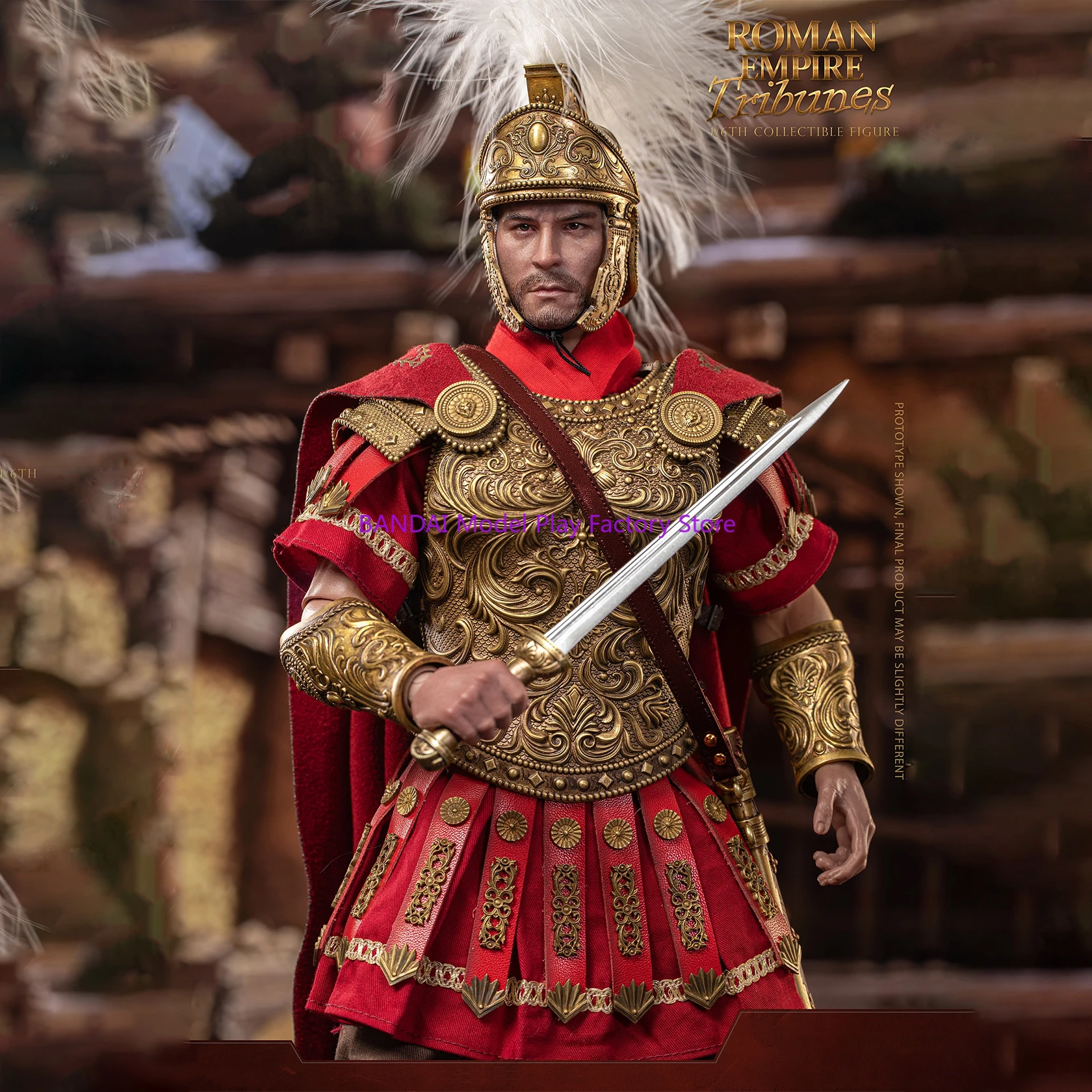 Haoyutoys WF2301 1/6 12inch Male Soldier Action Figure Imperial Legion Roman Imperial Protector Full Set Collectible Pure Copper