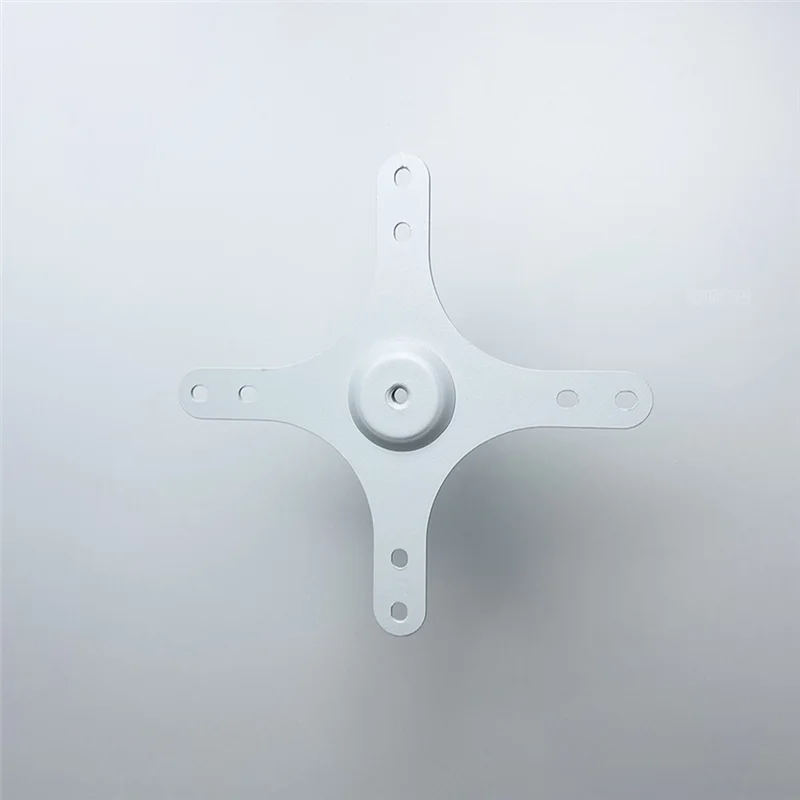 ABUO-Portable Monitor Mounting Bracket Plate VESA 1/4 Inch Screw Hole To 100X100mm 75X75mm Wall Mount Holder With Screw White