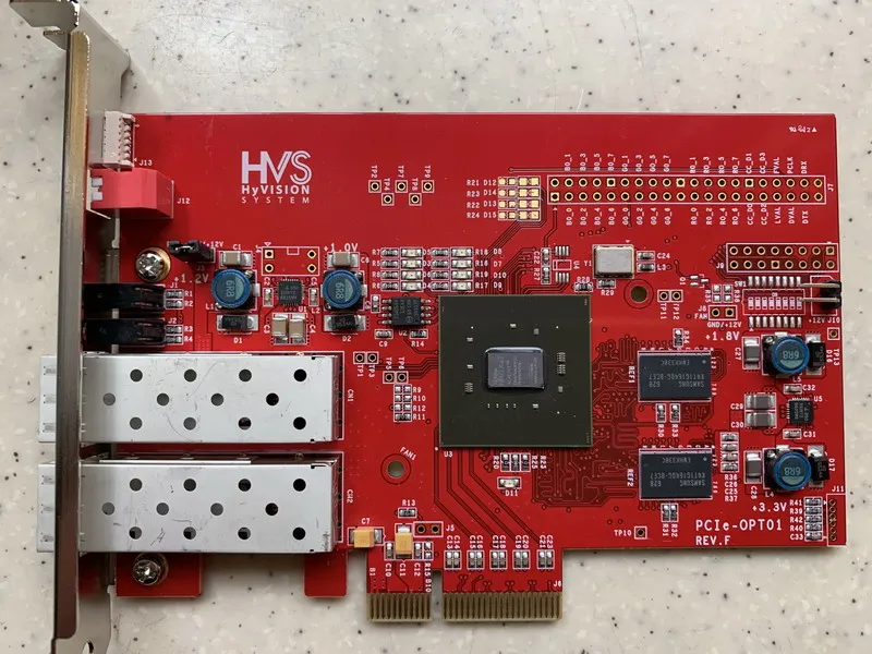 XC7K70T-3FBG676 XC7K70T 개발 보드, XILINX KINTEX-7 FPGA 개발 보드 HVS HYVISION PCIe-OPT01 REV F