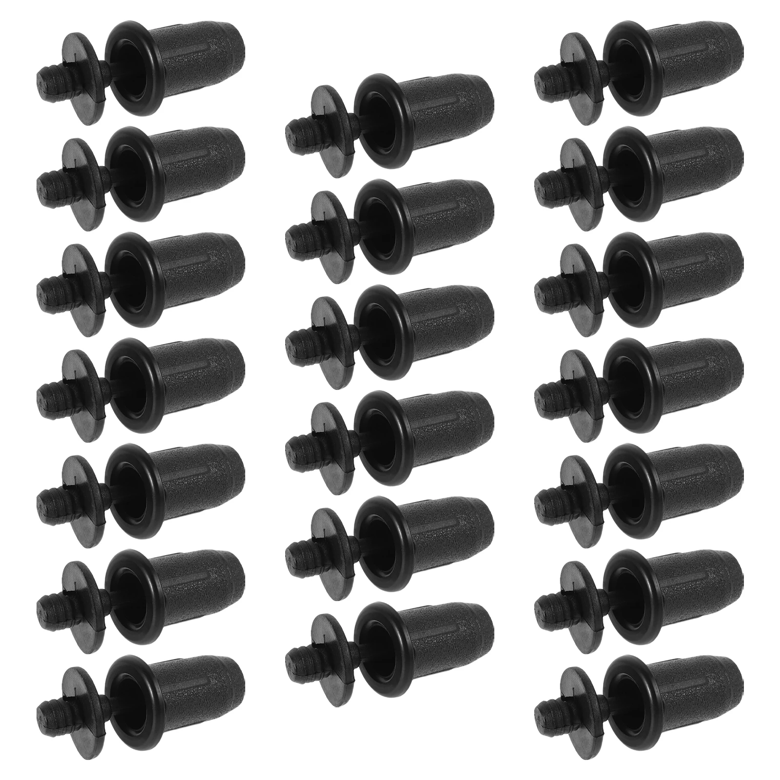 

20 Set Speaker Mesh Button Acoustic Grille Clips Holders Card Head Audio Clamps Black Horn Protection Cover Panel Retainers