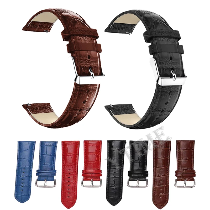 Cinturino in pelle per Fossil gen 6 44mm Gen6 / gen 5 5e 44mm / Gen5 LTE 45mm/Gen 5 Carlyle HR cinturino per orologio intelligente cinturino per cinturino