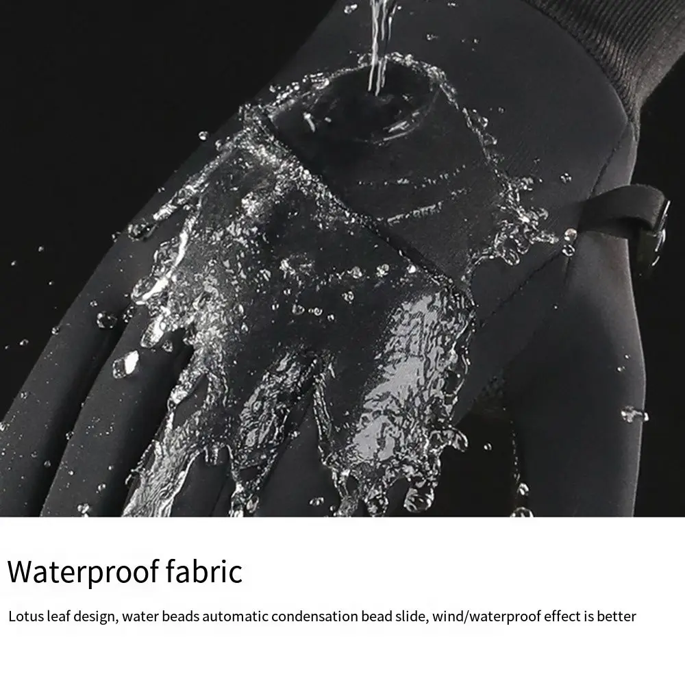 

Gift Warm Winter Gloves Touchscreen Ultralight Sports Mittens Thermal Full Finger Outdoor Riding Mittens Motorcycle