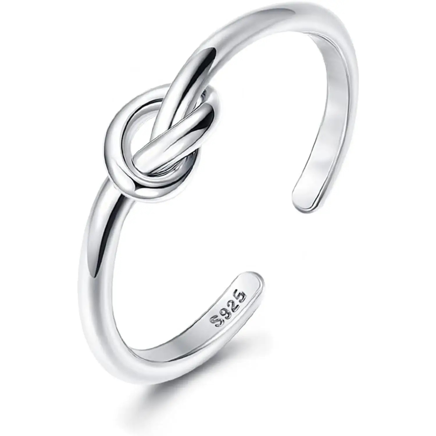 Women's 925 Sterling Silver Vintage Adjustable Toe Ring