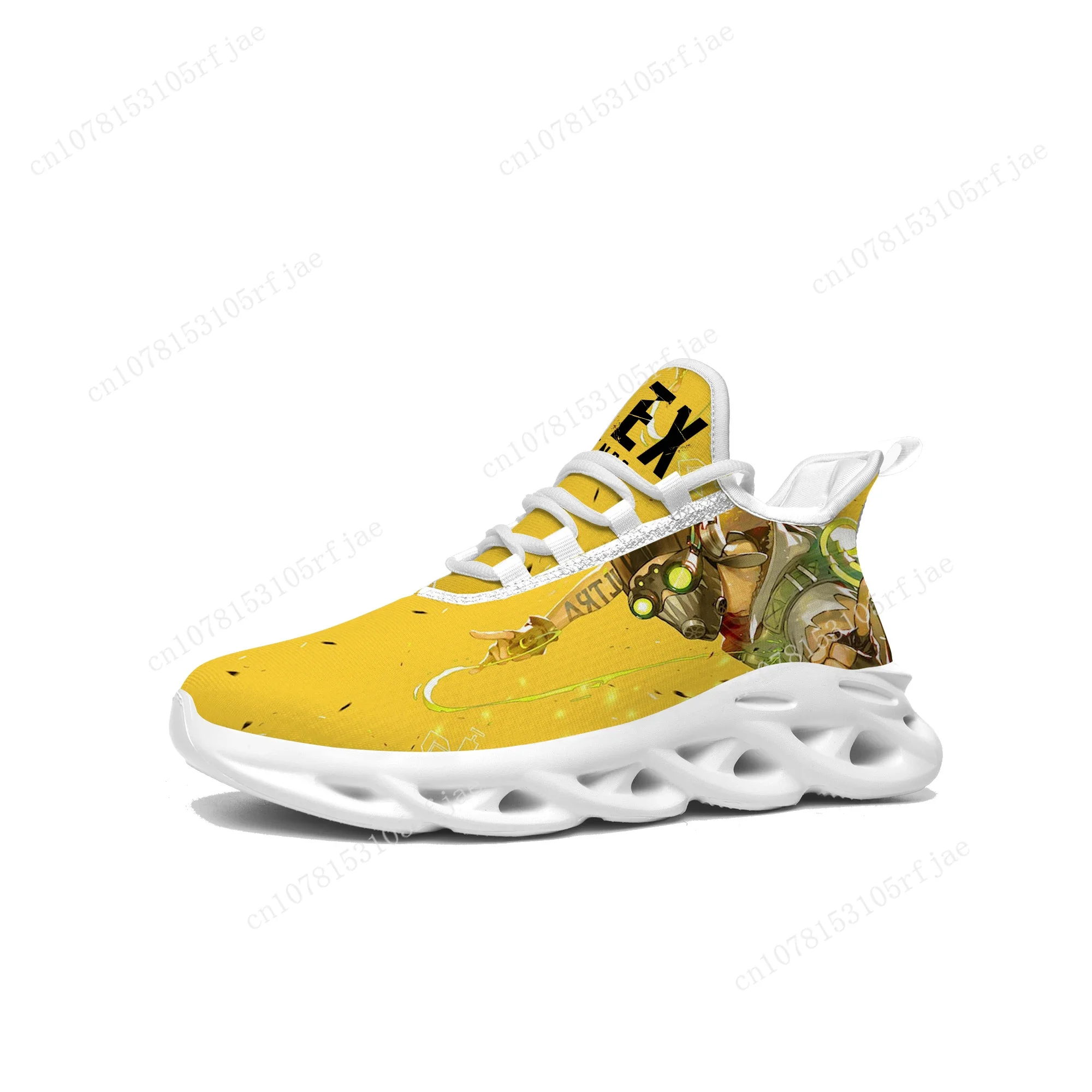 

Cartoon Game Apex Legends Octane Sneakers Mens Womens Teenager Sports Running Shoes High Quality Custom Built Lace Up Shoes