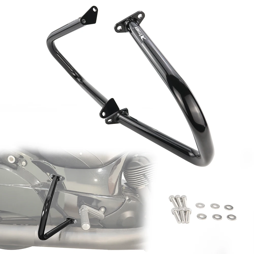 

For Indian Chieftain Roadmaster Pursuit Springfield Vintage Chief Dark Horse/ Classic Motorcycle Rear Saddlebag Crash Bars Guard