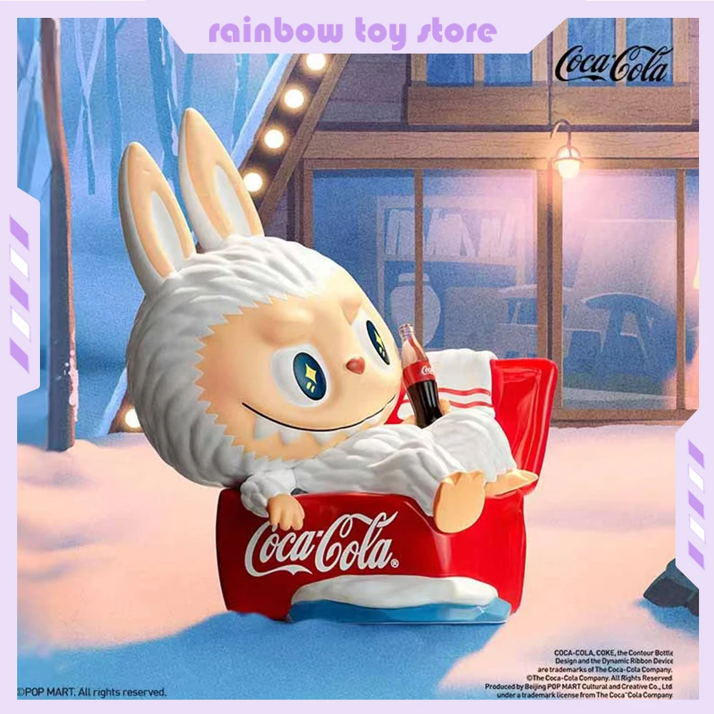 POPmart anime figures blind box THE MONSTERS labubu Mysterious box CocaCola series action figure Christmas Gift For Kids Toys