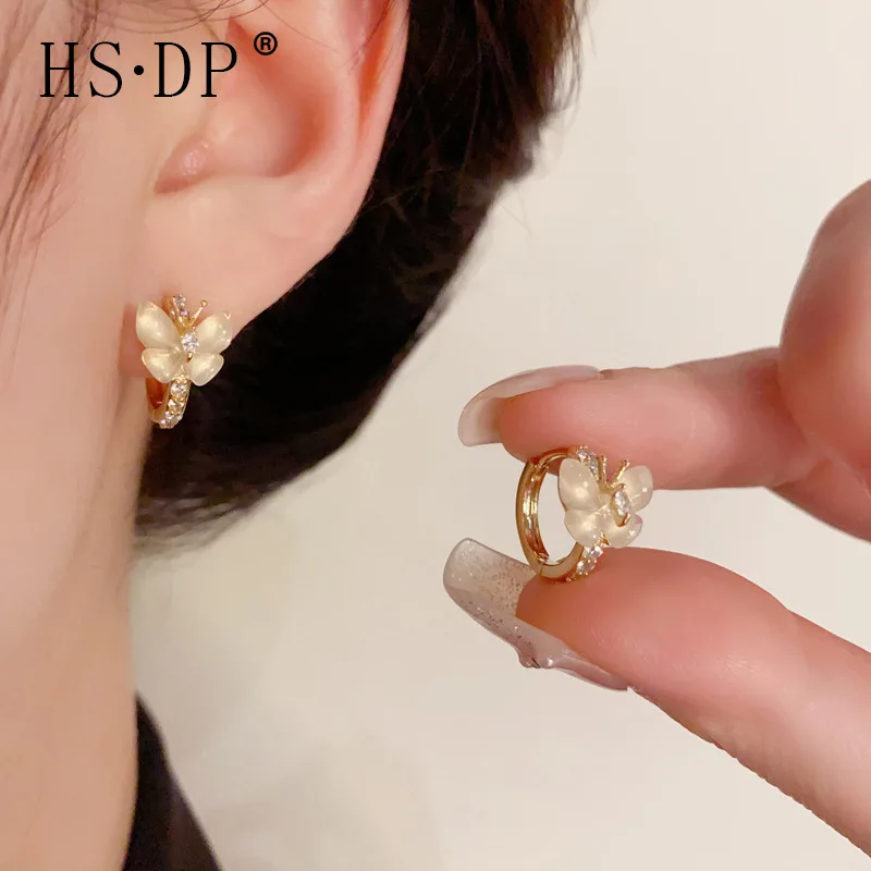 أقراط الزركون للنساء والفتيات، وألماس لامع رائع ومجوهرات فاخرة وخفيفة الوزن