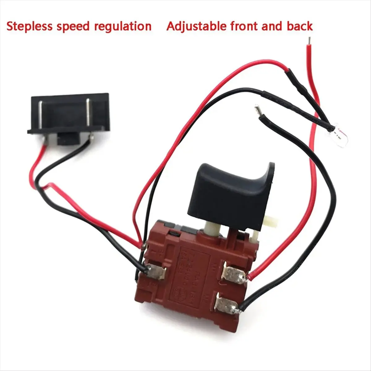 【WSFS】 Electric Wrench Speed Control Push Button Trigger Switch DC Rechargeable Wrench Switch FA8-16/1 16A Wrench Accessories