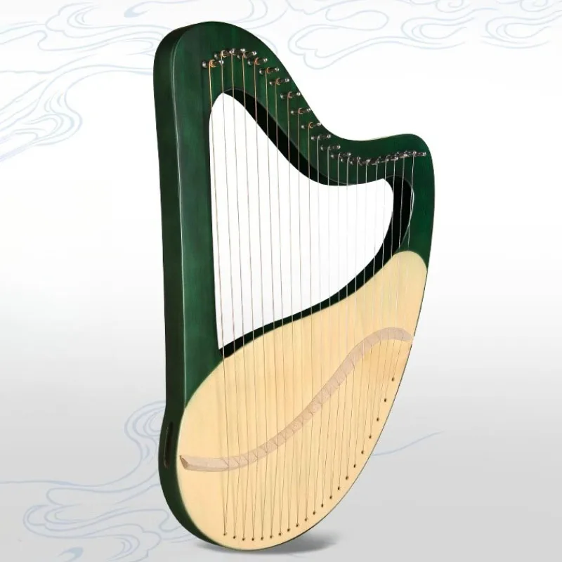 21-струнная арфа C-тона, лира из красного дерева, лира, арфа для взрослых, начинающих, портативные ручные арфы, профессиональные маленькие струнные инструменты