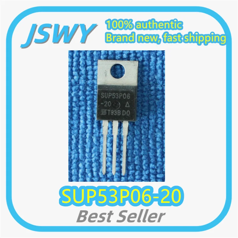 

(5/50pcs) SUP53P06-20 TO-220 MOSFET Genuine stock Electronics Brand new Bestselling item fast shipping