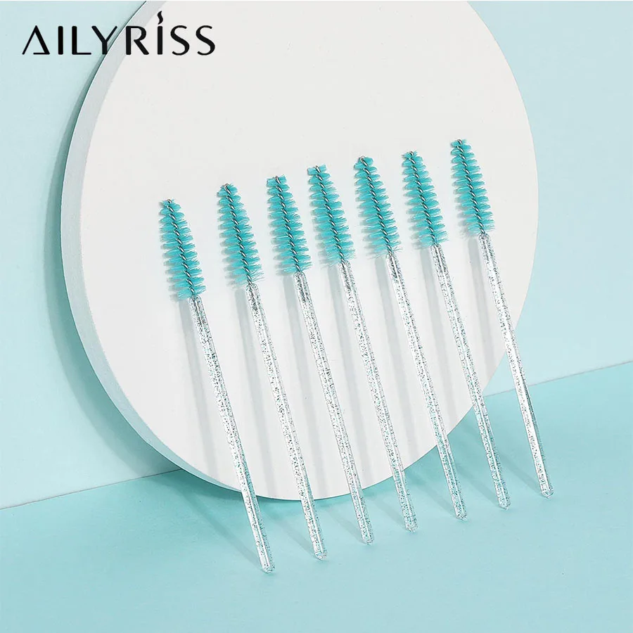 Brosses à Cils en Clip, Fournitures d'Extensions, Brosse de Maquillage, Applicateur de Mascara au Poulet, Vente en Gros, 1000 Pièces