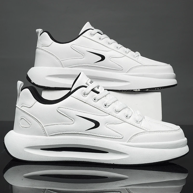 

Осенне-зимняя повседневная обувь, модная обувь, модная мужская обувь, черная, белая, серая спортивная обувь Мужская обувь