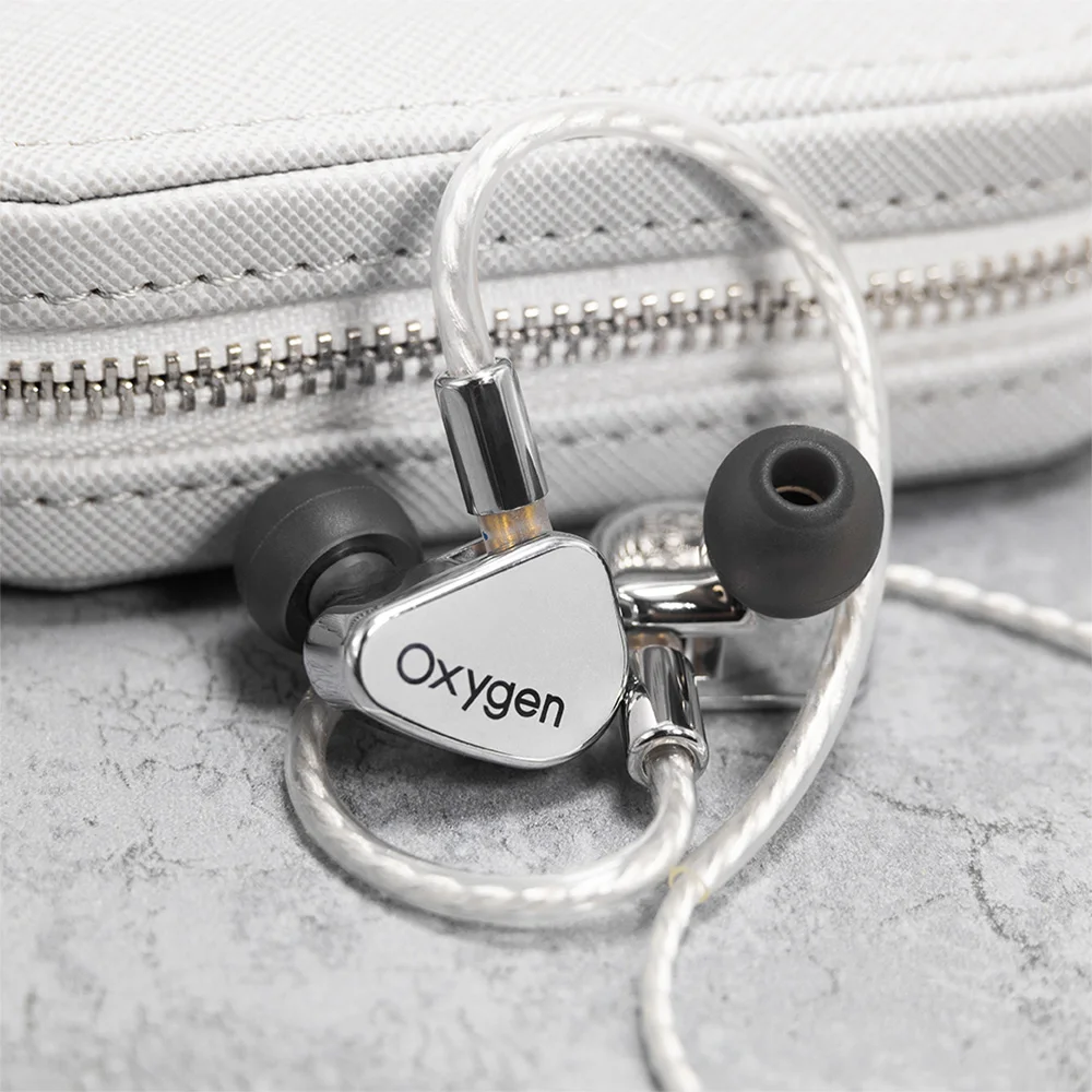 TANCHJIM-auriculares intrauditivos de oxígeno, dispositivo de Audio HiFi, IEMs, nanotubo de carbono, Monitor de controlador dinámico, 0,78mm, 2 pines, Cable desmontable