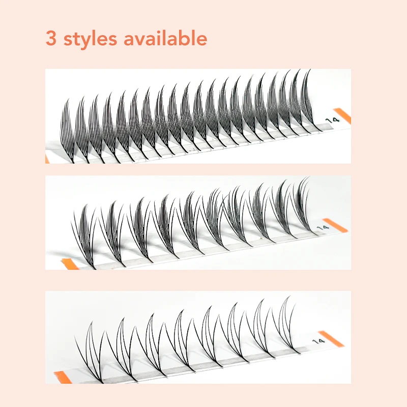 DIYDAY 10 trays/set Comic Spits Wimper Extension Hot Koop Cosplay Anime Manga Valse Wimpers Cartoon Stijl Dramatische Wimpers