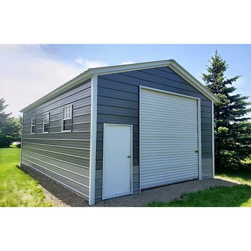 Custom ASTM Certified Steel Structure Garages | Residential Parking Solution Galvanized Construction Fast Build Long-Lasting