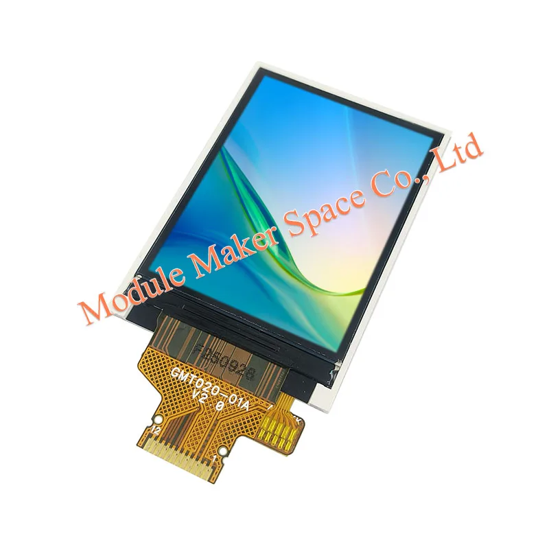 2.0インチTFT IPS LCDディスプレイST7789 240x320 SPIカラースクリーン - 12ピンはんだ付けベアスクリーン小型LCDスクリーンモジュール