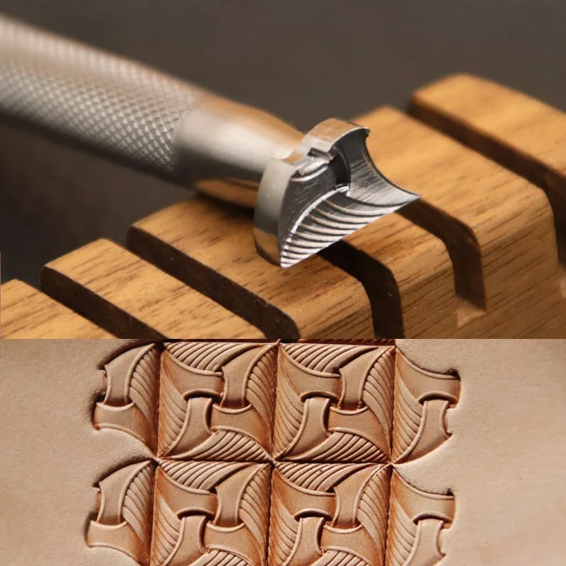 

Leather Embossing Carving Tool 304 Stainless Steel Geometry Logo Metal Stamping Punch Pattern Pressing Puncher 9x16mm