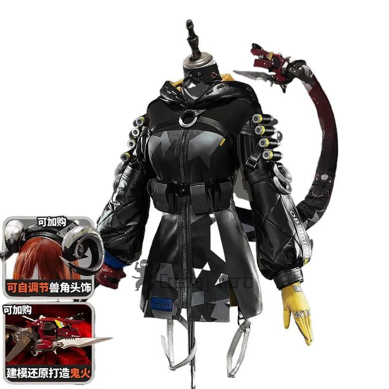 jeu-zenless-zone-zero-orphie-magnusson-femmes-cosplay-costume-magus-uniforme-anime-carnaval-halloween-fete-vetements
