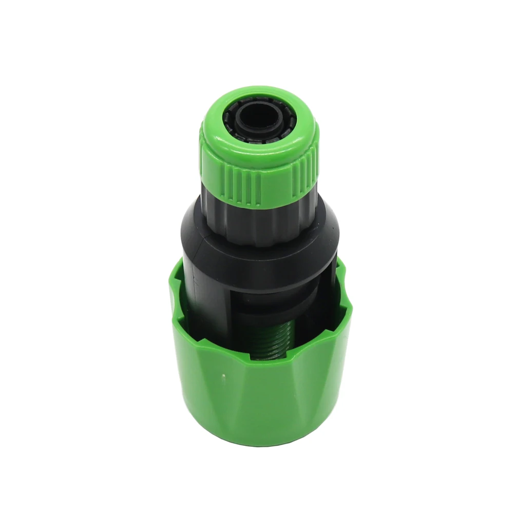 Universal Kitchen Basin Faucet Connector – Plastic Hot/Cold Mixer Tap Adapter, Quick Connection & Nipple Type Hose Converter for