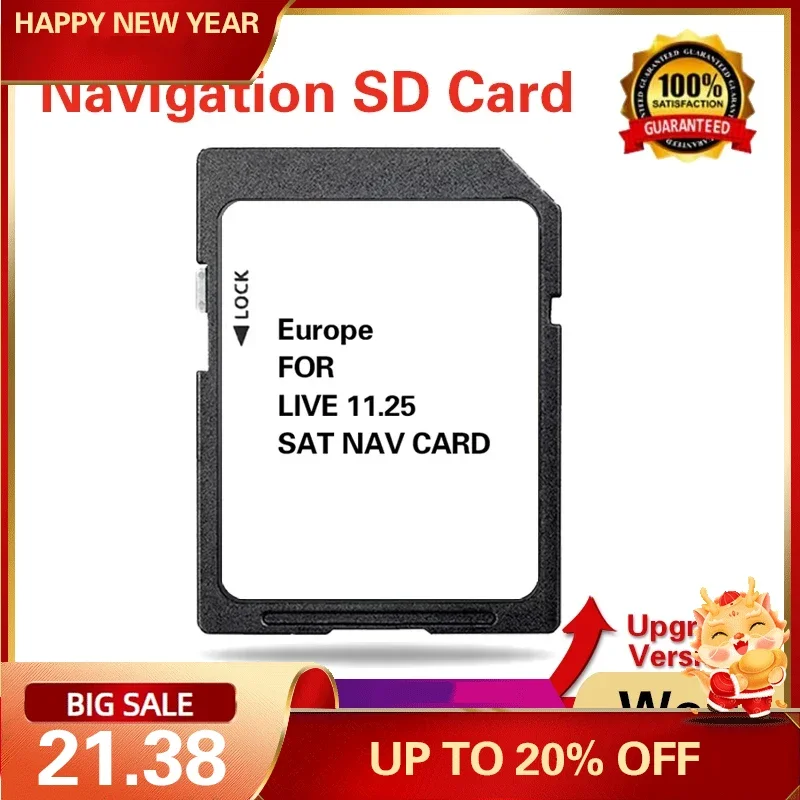 

for Renault Megane 2011-2013 Europe Maps Carminal Live 11.25 Version Memory Card Integrato Navigation SD Card